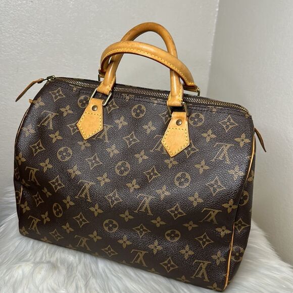💯Authentic Louis Vuitton Speedy 30 Monogram 🍀 - Picture 12 of 17